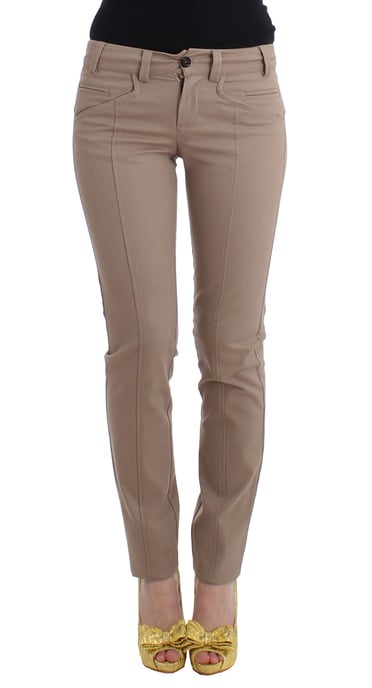 Cavalli dam beige smala byxor - Image 1