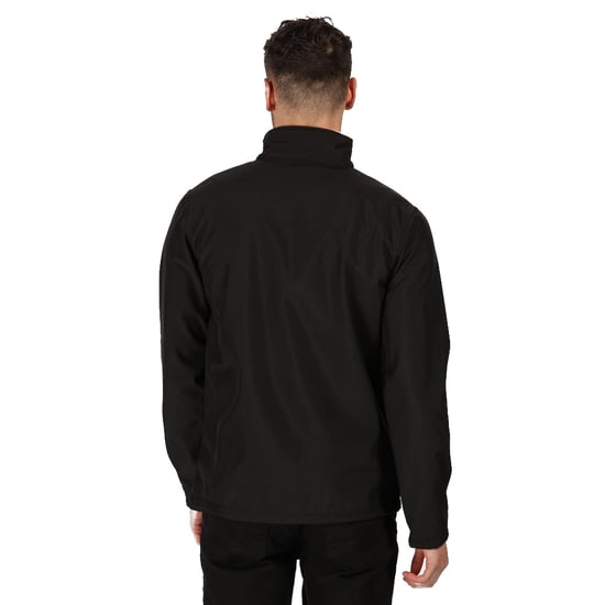 Regatta Professional Mens Ablaze Three Layer Soft Shell Jacket (Black/Black)