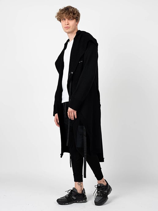 La Haine Inside Us Cardigan Unisex Woman's Black - Image 5