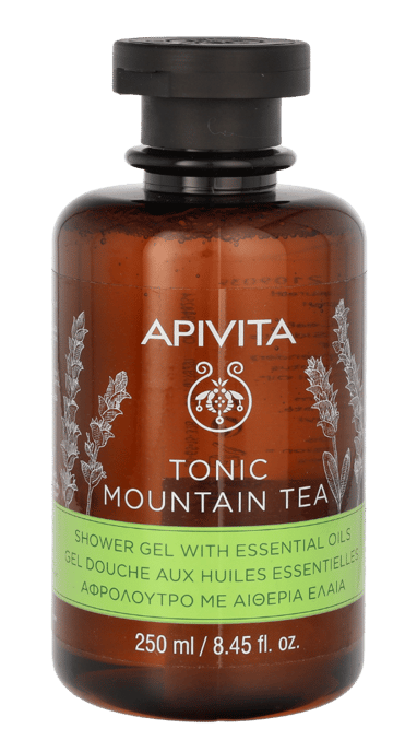Apivita Tonic Mountain Tea Shower Gel 250 ml - Image 1