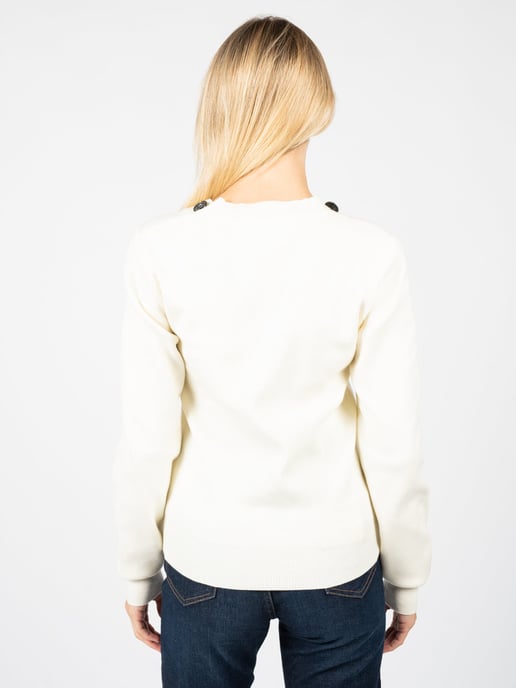 Silvian Heach Pullover Woman's Off-White - Image 4