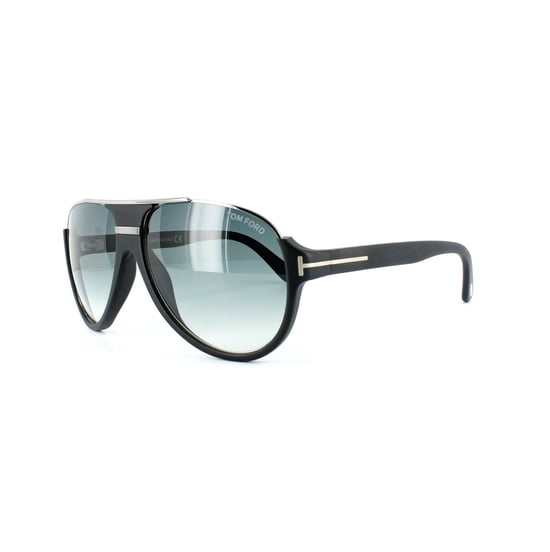 Tom Ford Sunglasses 0334 Dimitry 02W Matt Black Blue Grey Gradient - Image 2