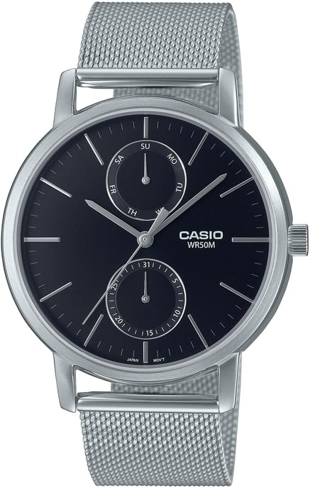 Casio Casio Collection Heren Horloge Zilverkleurig MTP-B310M-1AVEF - Image 1