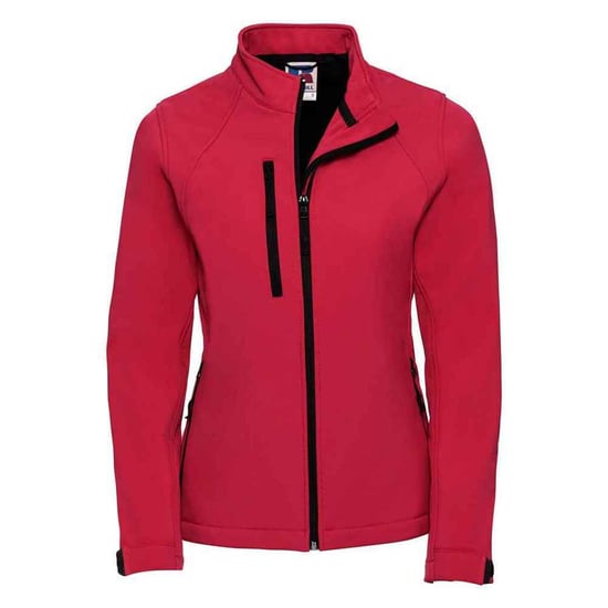 Russell Womens/Ladies 3 Layer Soft Shell Jacket (Classic Red) - Image 1