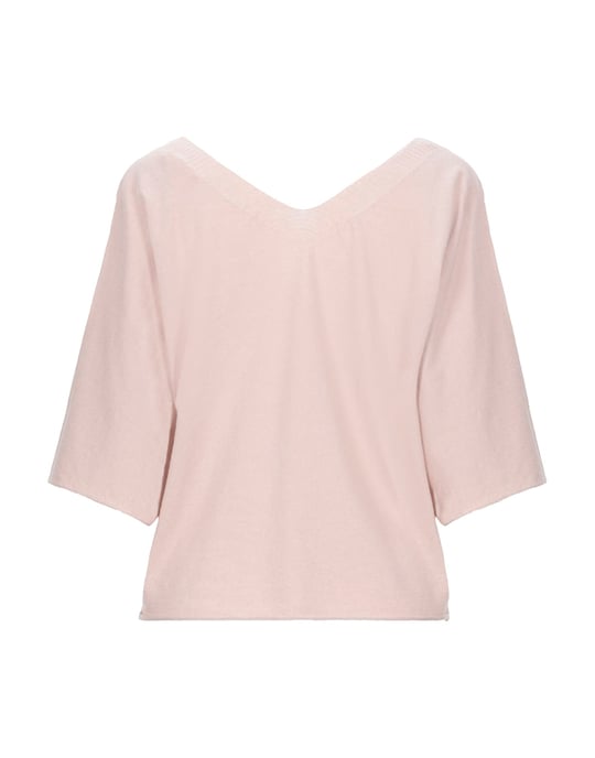 Vicolo Light Pink Lightweight Knit Jumper