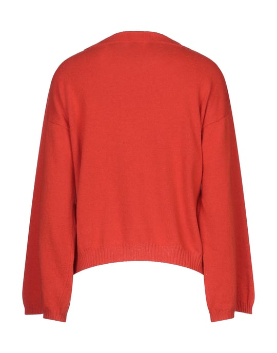 Vicolo Orange Lightweight Knit Jumper