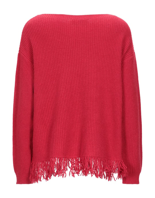 Kaos Red Sequin Knit Jumper