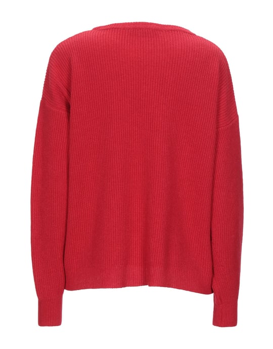 Kaos Red Lightweight Knit Jumper
