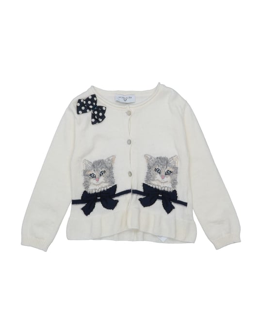 KNITWEAR Monnalisa Ivory Girl Viscose