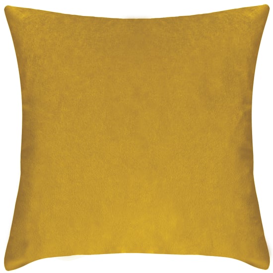 Evans Lichfield Gold Bee Square Printed Velvet Cushion Cover