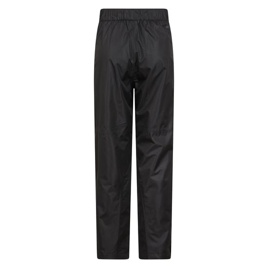 Mountain Warehouse Mens Spray Waterproof Regular Trousers (Black) - Image 2