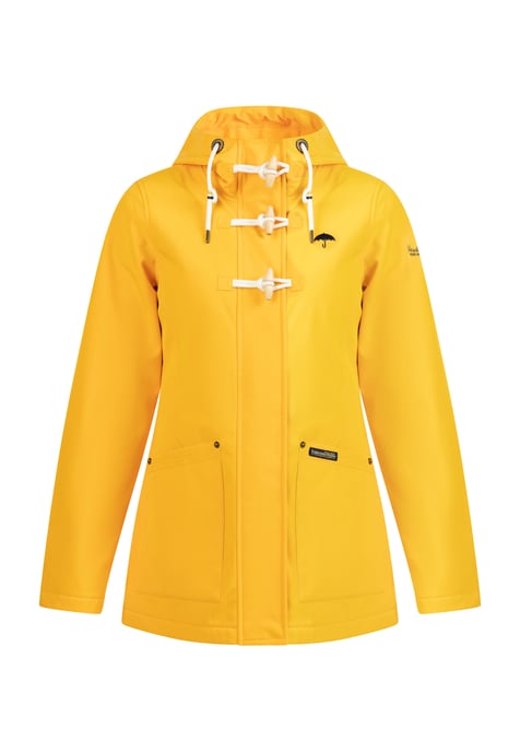 Schmuddelwedda short coat women sunny yellow - Image 1