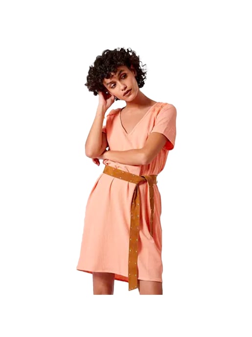 Robe Kaporal women's coral - Image 1