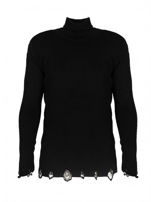 Takeshy Kurosawa Pullover Breaks Men's Black - Image 1