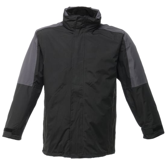 Regatta Mens Defender III 3-In-1 Jacket (Waterproof & Windproof) (Black/Seal Grey)