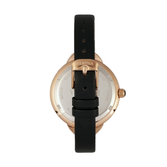 Bertha Madison Zonnewijzer Horloge met Leren Band - Image 2