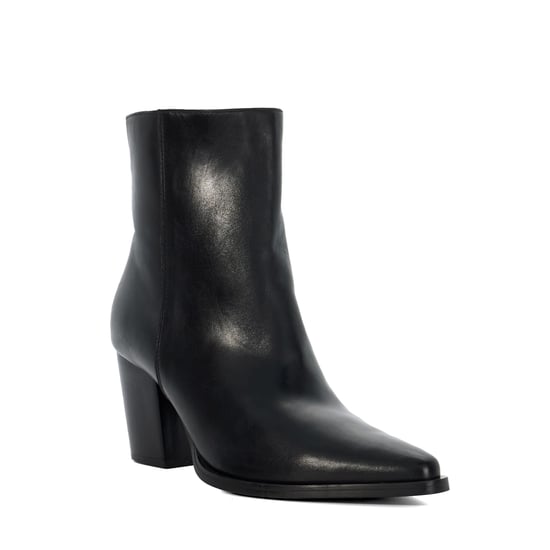 Dune Ladies Paxten - Leather Western Ankle Boots