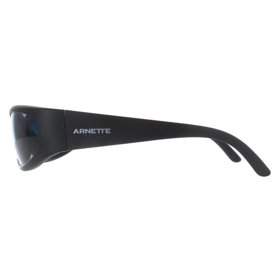 Arnette Oval Unisex Matte Black Dark Grey Polarized AN4302 Catfish