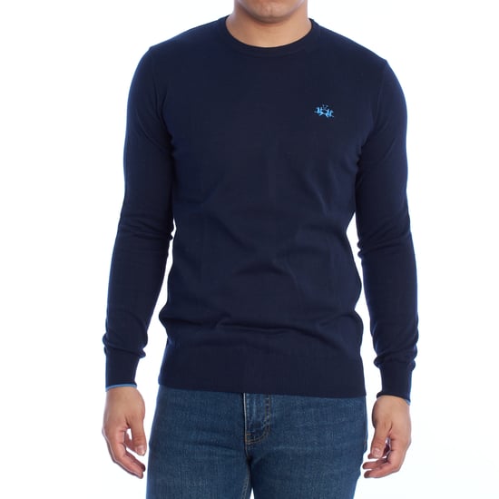 Men's Regular Fit Crew Neck Sweater YMS010-XC008