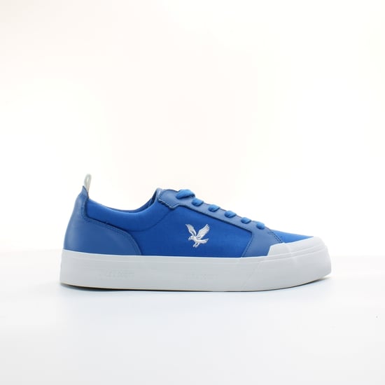Lyle & Scott Dawson Mens Blue Trainers - Image 1