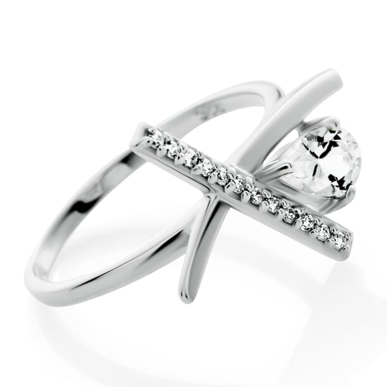 Orphelia 'Charlotte' Dames 925 Sterling Zilveren Ring - Zilver ZR-7580/W - Image 2
