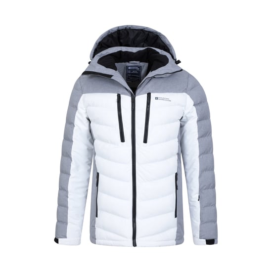 Mountain Warehouse Mens Vulcan III Ski Jacket (White) - Image 5