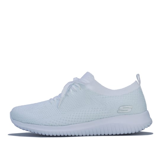 Women's Skechers Ultra Flex Sugar Bliss Trainers In White - Image 2