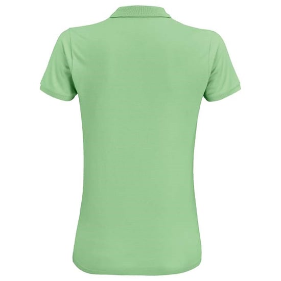 SOLS Womens/Ladies Planet Organic Polo Shirt (Frozen Green) - Image 2