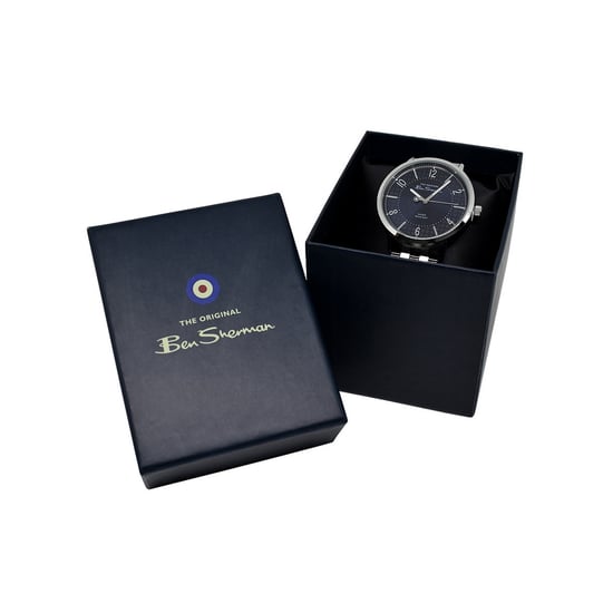 Ben Sherman Mens Watch Quartz silver