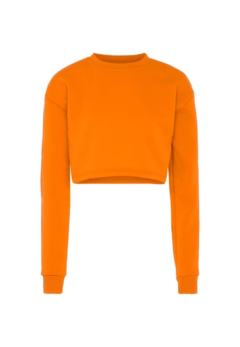 Mymo Sweatshirt Dames oranje - Image 1