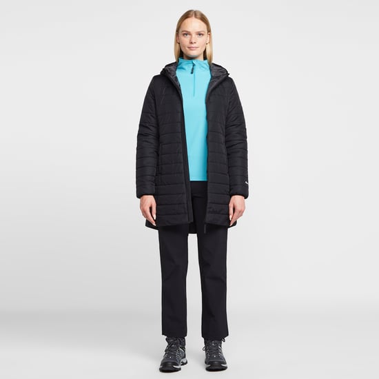 Peter Storm Women's Blisco II Insulated & Water Repellent Longline Puffer Jacket with Hood