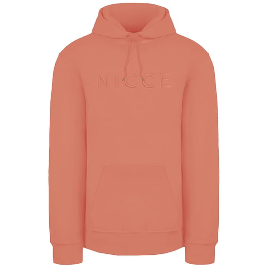 Nicce Mercury Mens Orange Hoodie - Image 2