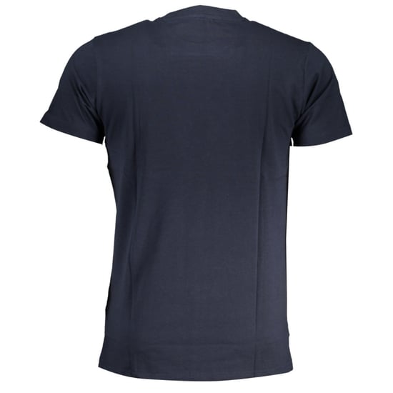 Cavalli Class Bold White Logo Navy Blue T-Shirt - Image 2