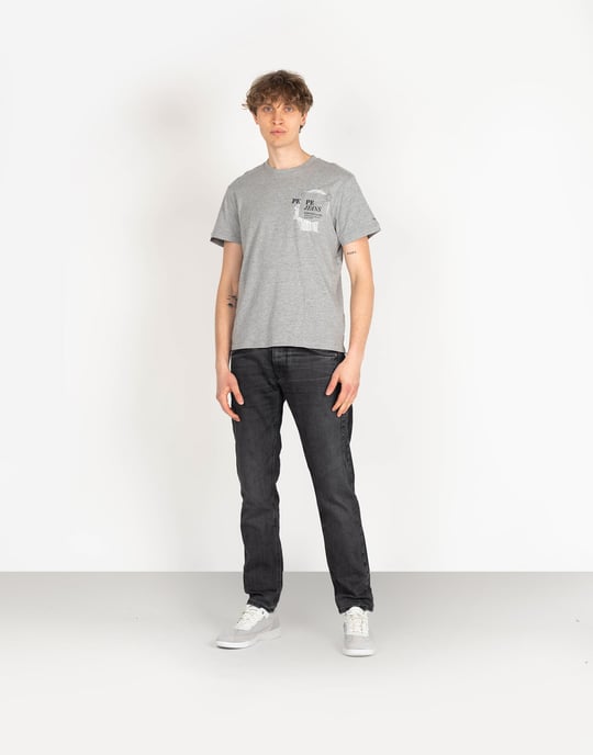 Pepe Jeans T-shirt Sergio Men's Grey