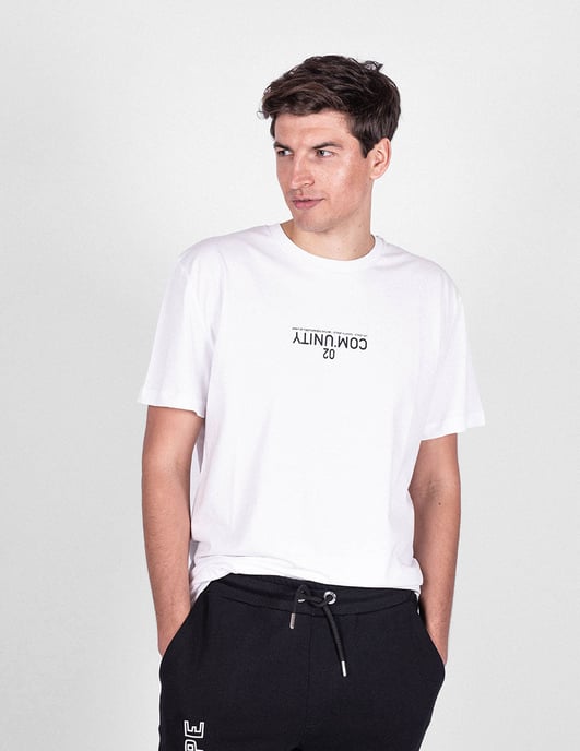 Les Hommes T-shirt Community Men's Black - Image 3