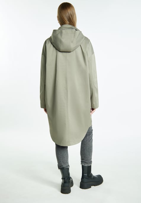 Dreimaster Parka Dames olijf - Image 3