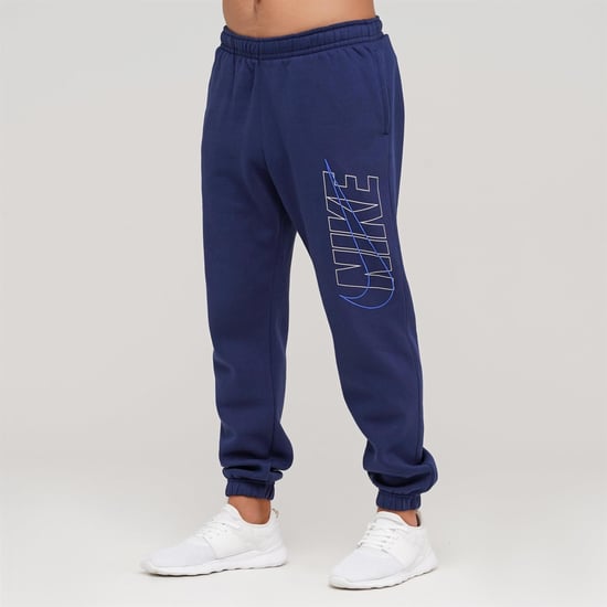 Nike Mens Club Tracksuit Set In Navy - Image 3