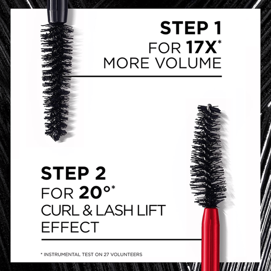 L'Oreal Paris Pro XXL Lift 2 Step Mascara - Black - Image 3