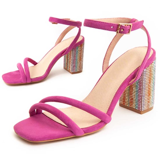 Montevita Heel Sandal Sanndarey7 In Fuchsia - Image 1