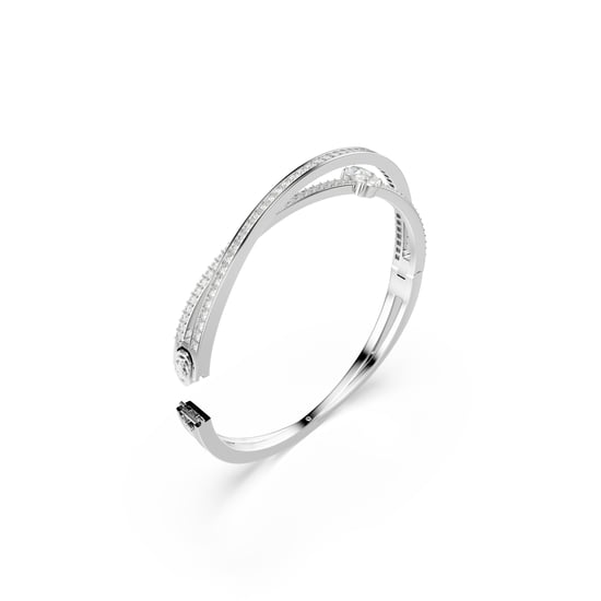 Swarovski 'Hyperbola' Women's Base Metal Bracelet - Silver 5691225 - Image 3