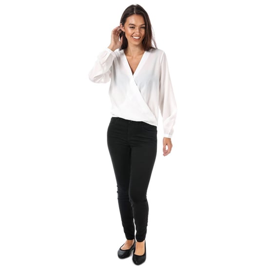 Women's Only Toscany Wrapover Blouse in White