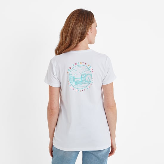 Capital Womens T-Shirt Optic White
