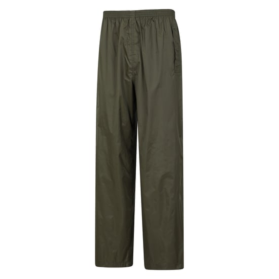 Mountain Warehouse Heren Pakka waterdichte overbroek (Donkere Khaki) - Image 4