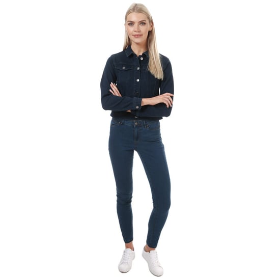 Women's Jacqueline de Yong New Winner Denim Jacket in Denim