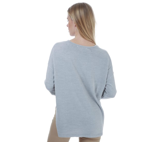 Women's Only Amalia V-Neck Jumper in Light Grey