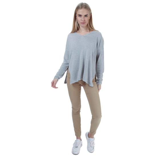 Women's Only Amalia V-Neck Jumper in Light Grey