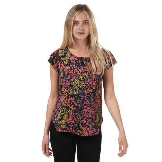 Women's Only Nova Lux Short Sleeve Top in Navy