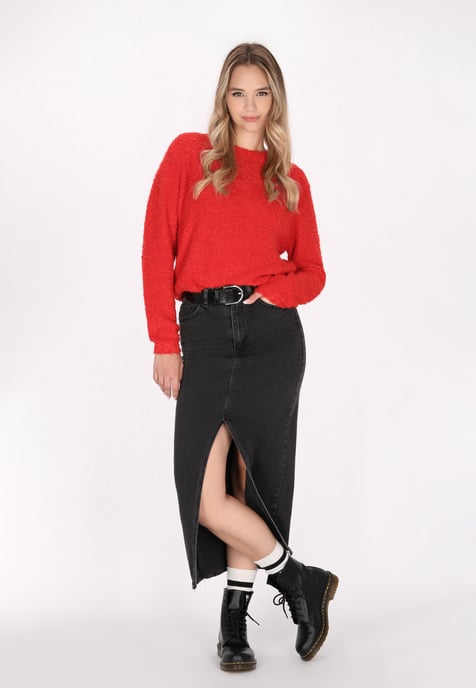 Mymo Jumper Dames rood - Image 2