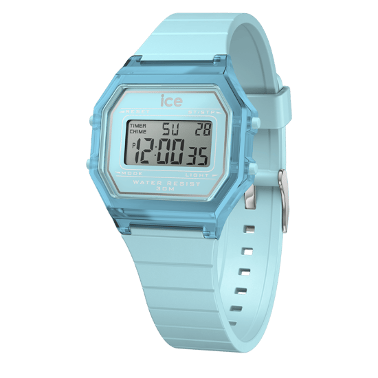 Ice Watch Ice Digit Retro - Sky Blue - Clear Child's Blue Watch 022888 - Image 1