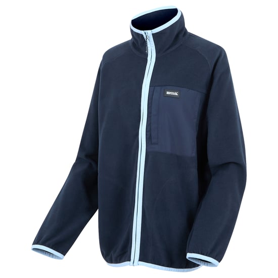 Regatta Womens/Ladies Lilana Full Zip Fleece Jacket (Navy/Chambray Blue) - Image 3